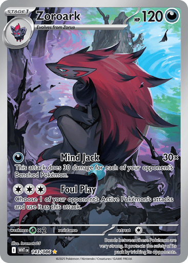 Zoroark - White Flare 143