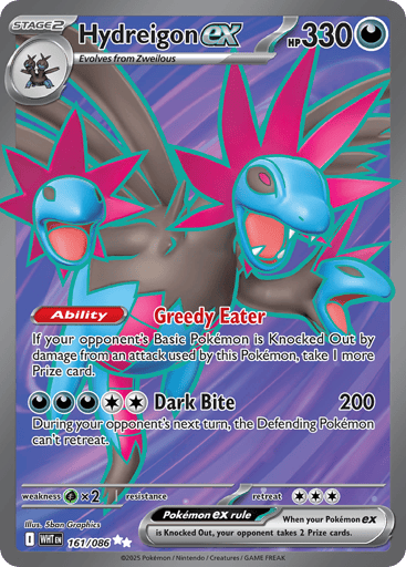 Hydreigon ex - White Flare 161