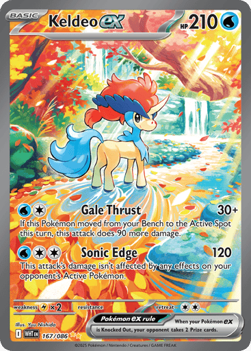 Keldeo ex - White Flare 167
