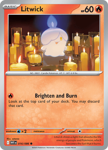 Litwick - White Flare 16