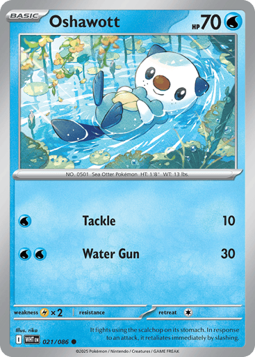 Oshawott - White Flare 21
