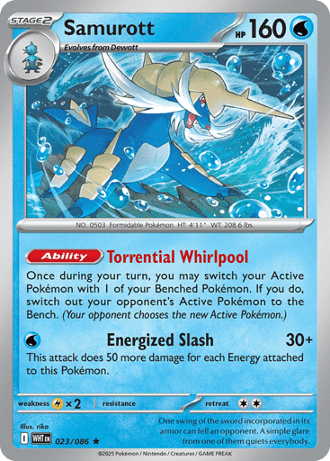 Samurott - White Flare 23