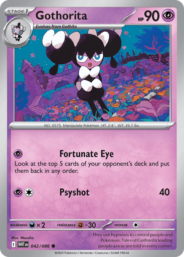 Gothorita - White Flare 42