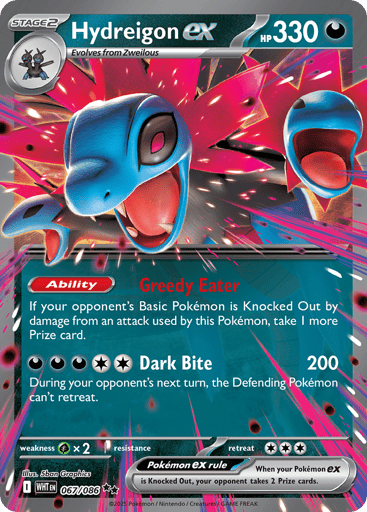 Hydreigon ex - White Flare 67