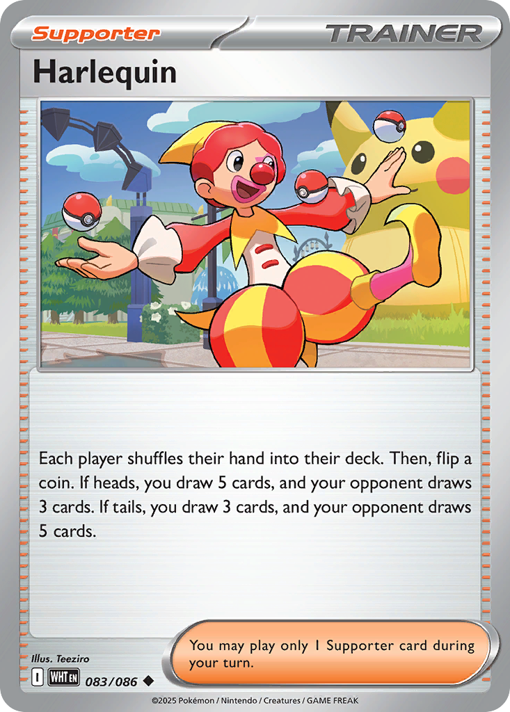 Harlequin – White Flare 083/086 Pokémon card