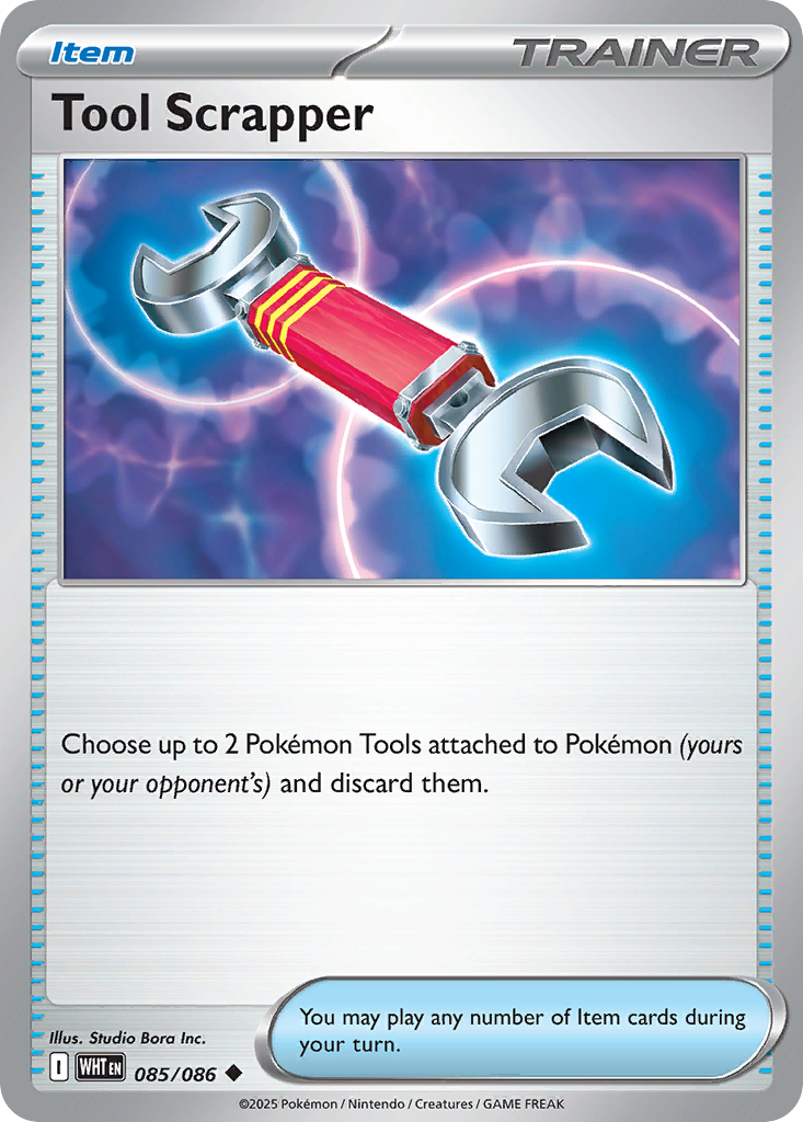 Tool Scrapper – White Flare 085/086 Pokémon card