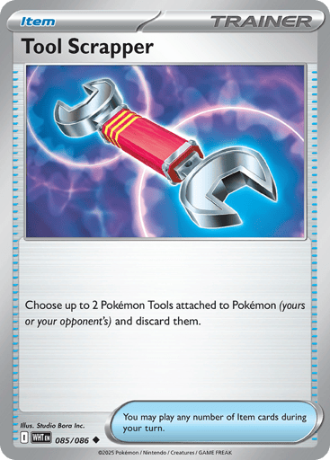 Tool Scrapper - White Flare 85