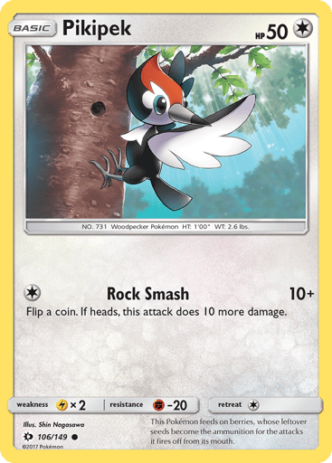 Pikipek - Sun & Moon 106