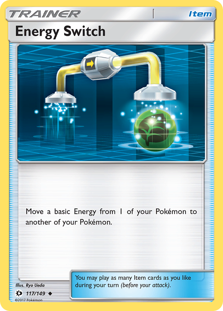 Energy Switch – Sun & Moon 117/149 Pokémon card