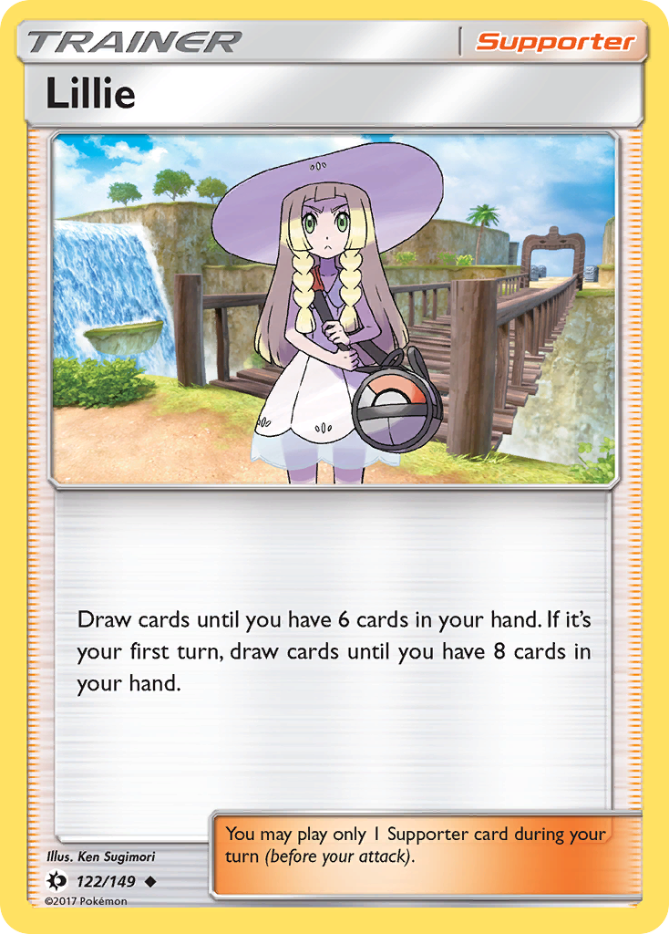 Lillie – Sun & Moon 122/149 Pokémon card