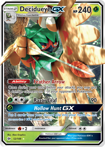 Decidueye-GX - Sun & Moon 12