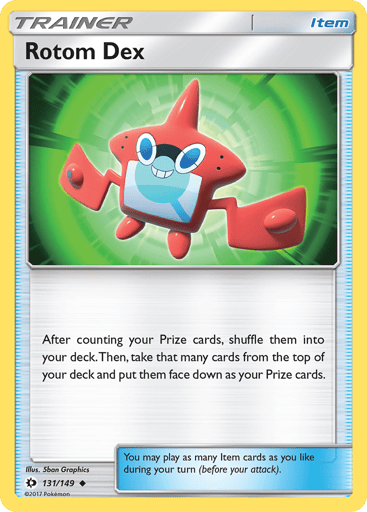 Rotom Dex - Sun & Moon 131