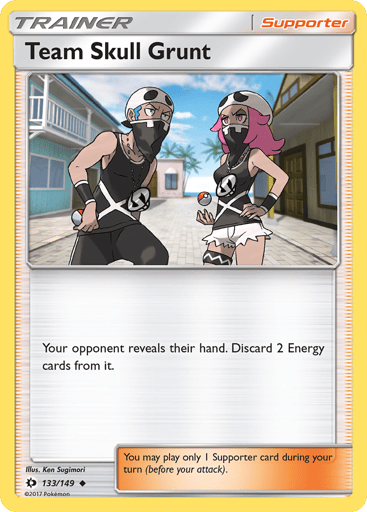 Team Skull Grunt - Sun & Moon 133