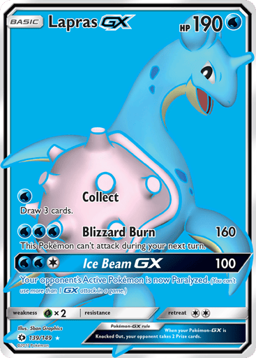Lapras-GX - Sun & Moon 139