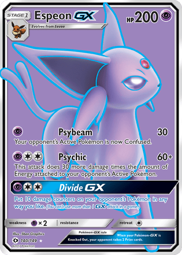 Espeon-GX - Sun & Moon 140