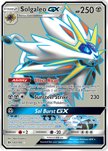 Solgaleo-GX - Sun & Moon 143