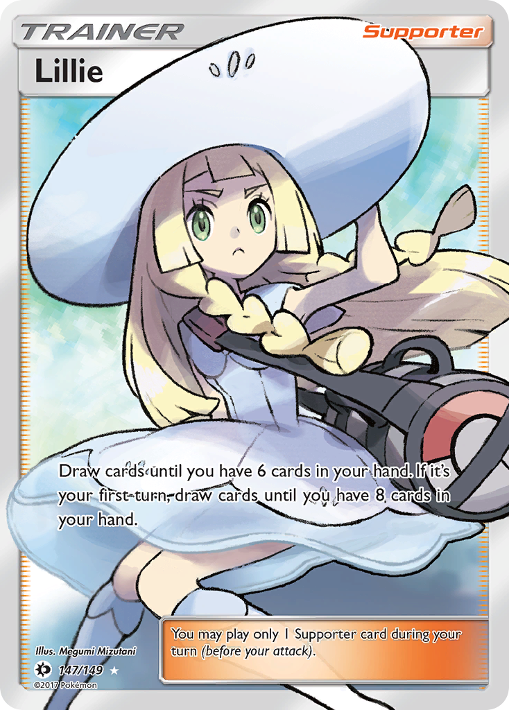 Lillie – Sun & Moon 147/149 Pokémon card