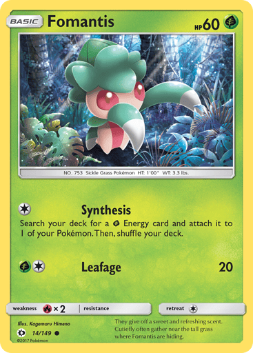 Fomantis - Sun & Moon 14
