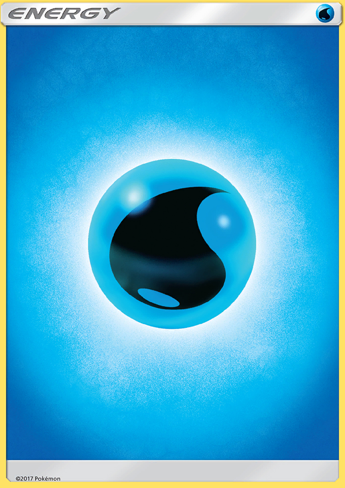 Water Energy – Sun & Moon 166/149 Pokémon card