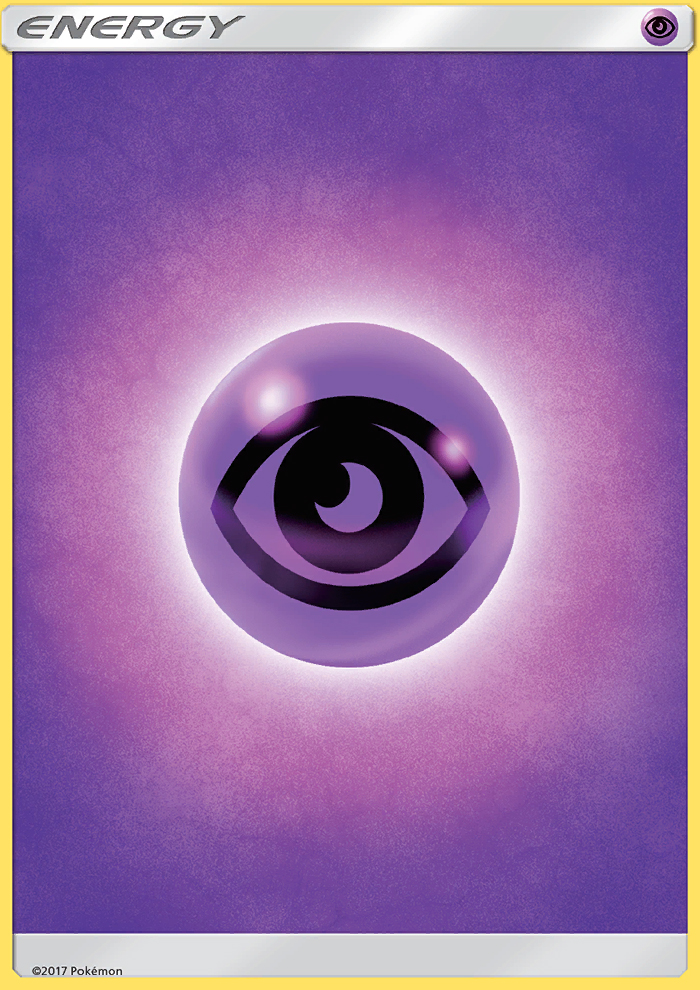 Psychic Energy – Sun & Moon 168/149 Pokémon card