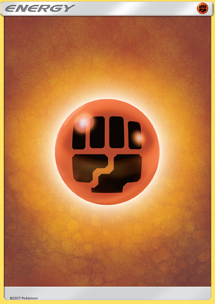 Fighting Energy – Sun & Moon 169/149 Pokémon card