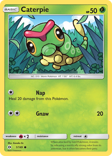 Caterpie - Sun & Moon 1