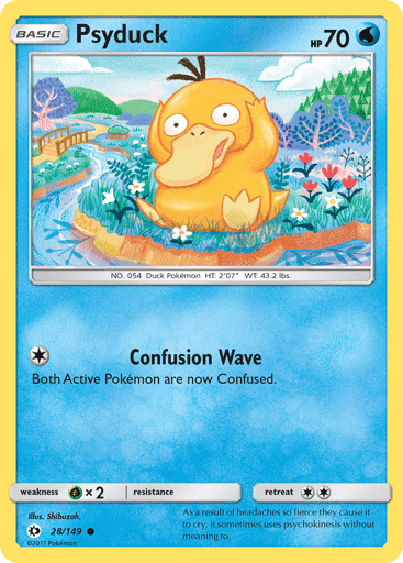 Psyduck - Sun & Moon 28