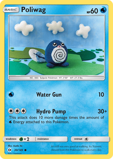 Poliwag - Sun & Moon 30