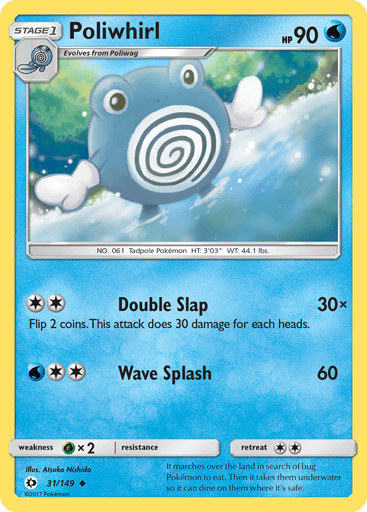 Poliwhirl - Sun & Moon 31