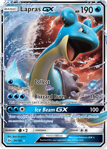 Lapras-GX - Sun & Moon 35