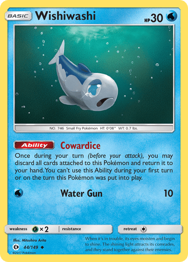 Wishiwashi - Sun & Moon 44