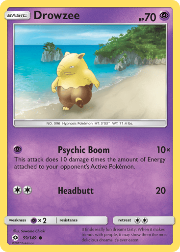 Drowzee - Sun & Moon 59