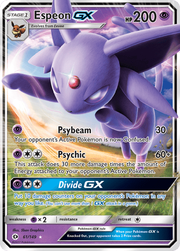 Espeon-GX - Sun & Moon 61