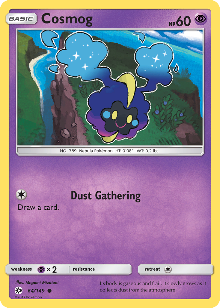 Cosmog – Sun & Moon 64/149 Pokémon card