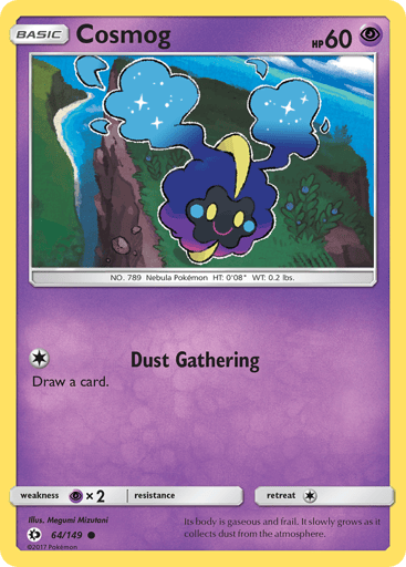 Cosmog - Sun & Moon 64