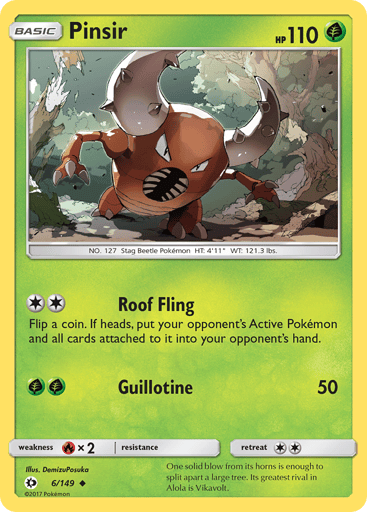 Pinsir - Sun & Moon 6