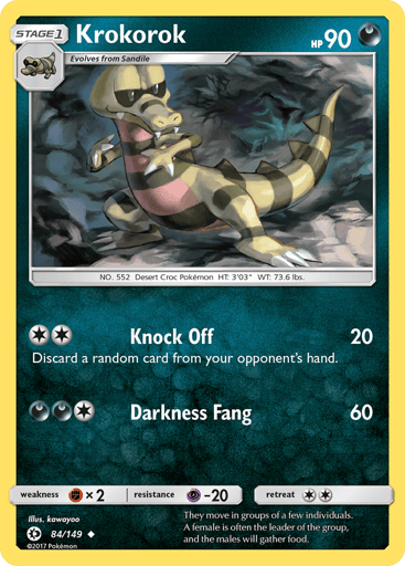 Krokorok - Sun & Moon 84