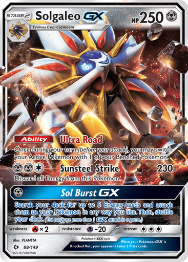 Solgaleo-GX - Sun & Moon 89