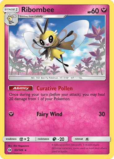 Ribombee - Sun & Moon 93