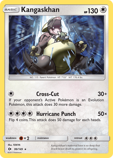 Kangaskhan - Sun & Moon 99