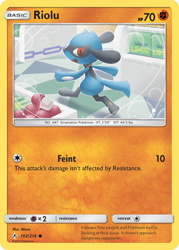 Riolu - Unbroken Bonds 102