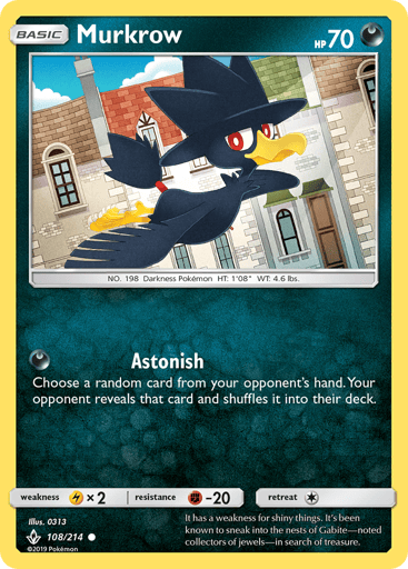 Murkrow - Unbroken Bonds 108