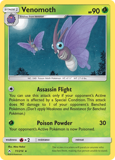 Venomoth - Unbroken Bonds 11
