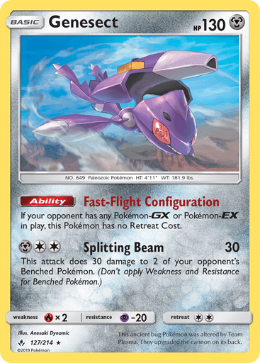 Genesect - Unbroken Bonds 127
