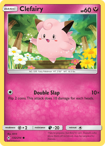 Clefairy - Unbroken Bonds 132