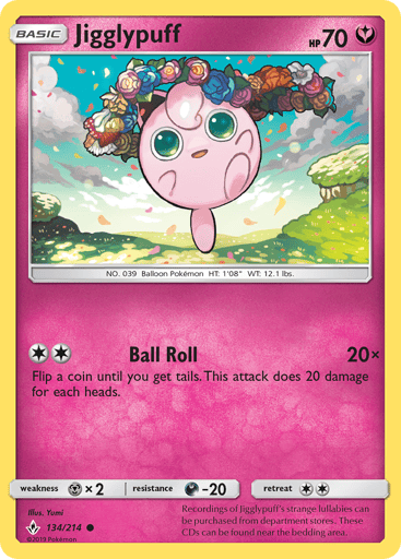 Jigglypuff - Unbroken Bonds 134