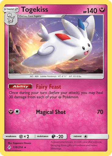 Togekiss - Unbroken Bonds 138
