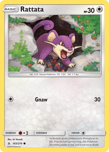 Rattata - Unbroken Bonds 143