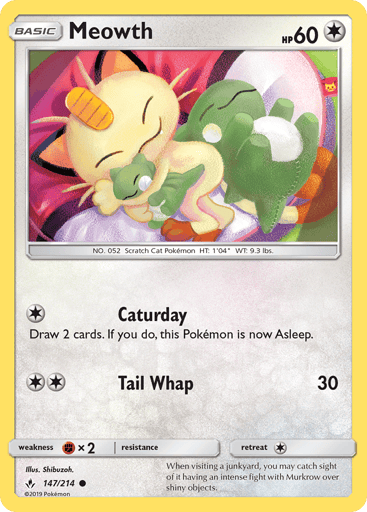 Meowth - Unbroken Bonds 147