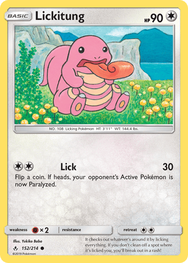 Lickitung - Unbroken Bonds 152